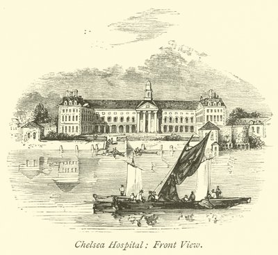 Chelsea Hospital, sett forfra av English School