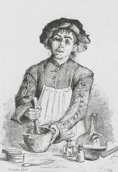 Kjemiker (gravering) av English School