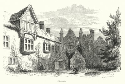 Chenies (gravering) av English School