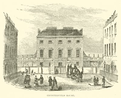 Chesterfield House (gravering) av English School