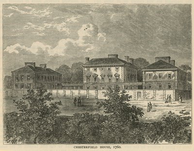 Chesterfield House, 1760 av English School