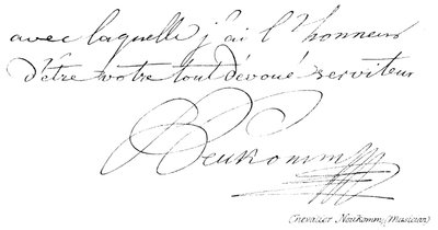 Chevalier Neukomm, (musiker) av English School