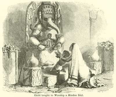 Barn lærte å tilbe et hindoo-idol av English School