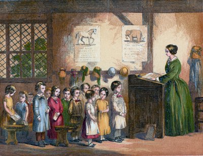 Barn som søker en velsignelse av English School