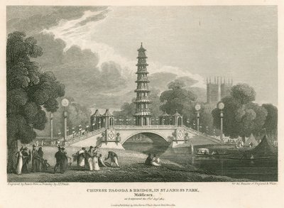 Kinesisk pagode og bro, St James