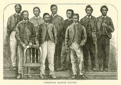 Christian Kaffir Ungdom av English School