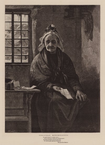 Juleminner (gravering) av English School