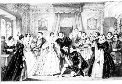Jul ved hoffet til dronning Elizabeth I av English School