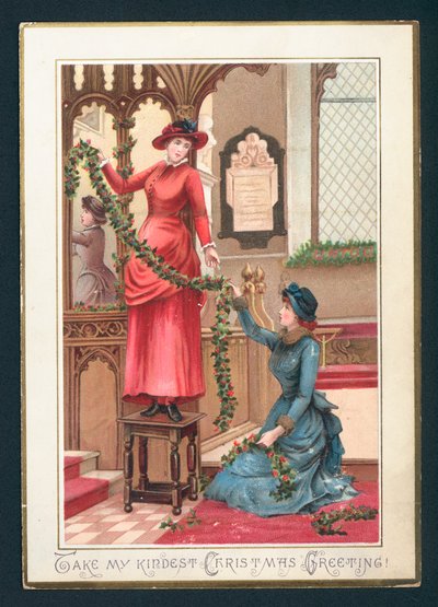 julekort av English School