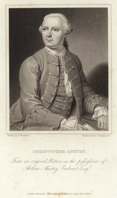 Christopher Anstey - engelsk forfatter og poet (1724 - 1805) av English School