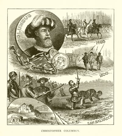 Christopher Columbus av English School