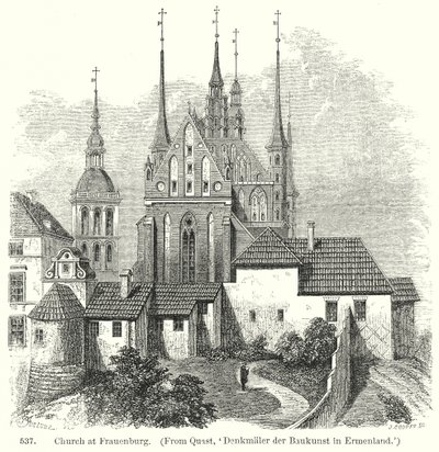 Kirken i Frauenburg (gravering) av English School