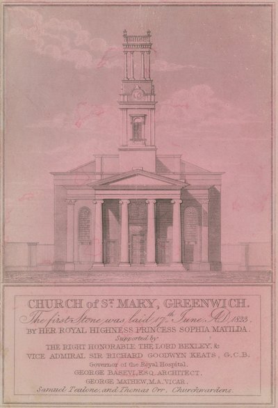 Church of St Mary, Greenwich av English School