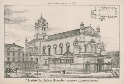 Church of the Oratory Brompton av English School