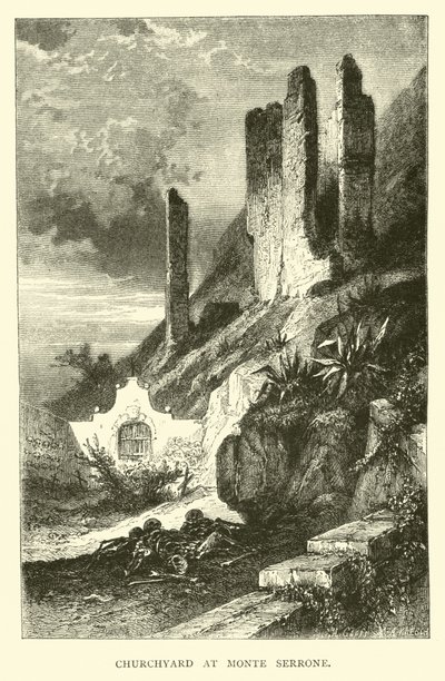 Kirkegården ved Monte Serrone av English School