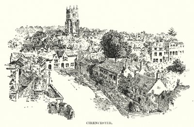 Cirencester (lito) av English School