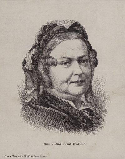 Clara Lucas Balfour, engelsk avholdsforkjemper av English School