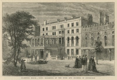 Clarence House, byresidensen til hertugen og hertuginnen av Edinburgh av English School