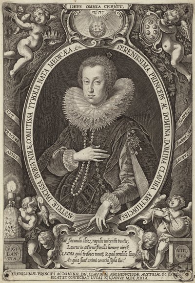 Claudia de Medici av English School