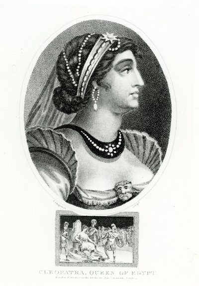 Cleopatra, dronning av Egypt av English School