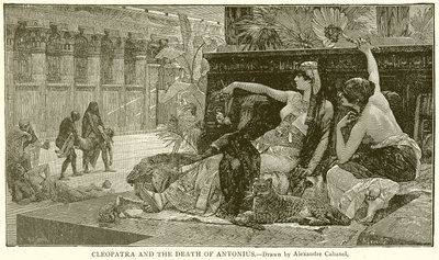 Kleopatra und der Tod des Antonius von English School