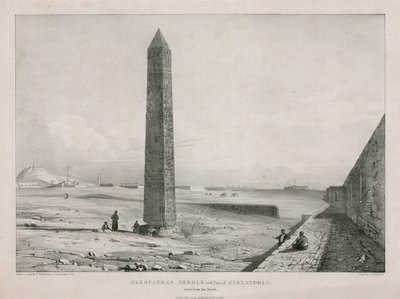 Cleopatras-nål med en del av Alexandria, hentet fra nord av English School