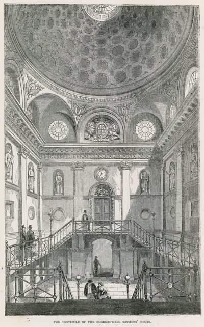 Clerkenwell Sessions House av English School