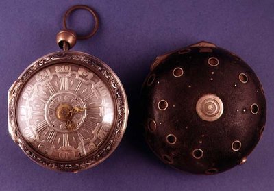 Bussklokke, med alarm og repeater, av Cabrier of London, ca. 1775 av English School