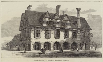 Coffee Tavern and Hostelry at Newark-on-Trent (gravering) av English School