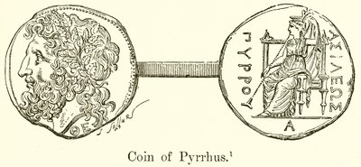 Mynt av Pyrrhus av English School