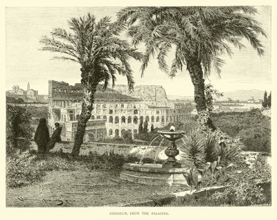 Colosseum, fra Palatine av English School