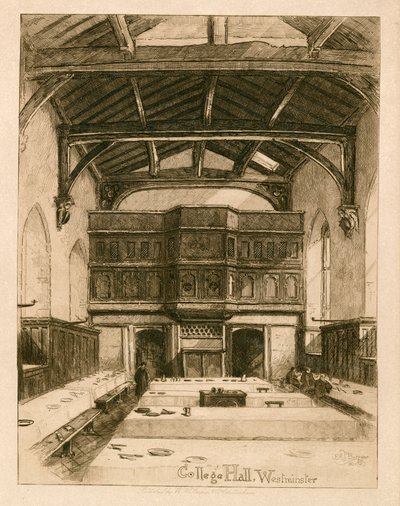College Hall ved Westminster School av English School