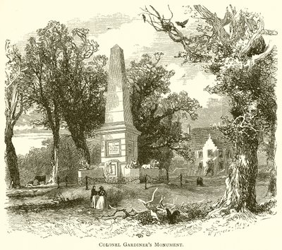 Oberst Gardiners monument av English School