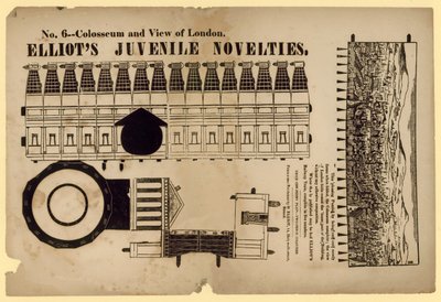 Colosseum og utsikt over London av English School
