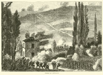 Kamp ved Chatillon, oktober 1870 av English School