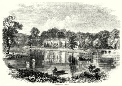 Combermere Abbey (gravering) av English School