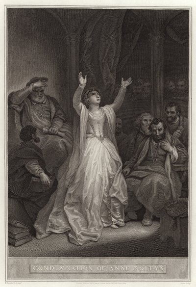 Fordømmelse av Anne Boleyn av English School