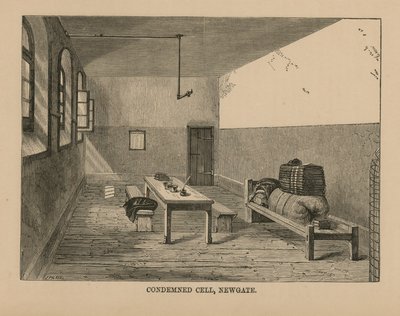 Dømt celle i Newgate fengsel av English School