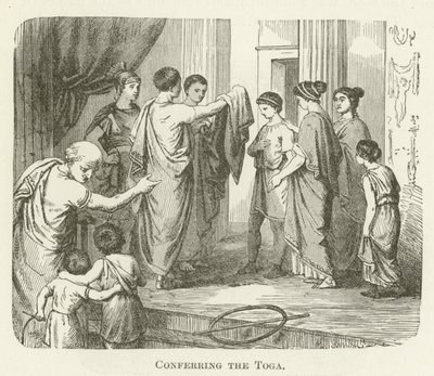 Konfererer Toga av English School