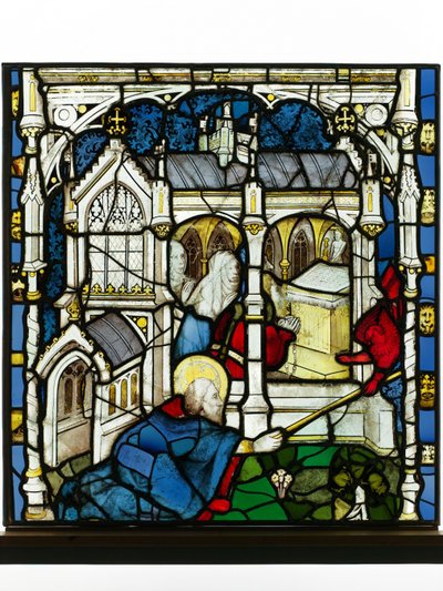 Bevart panel fra Great East Window ved York Minster: 