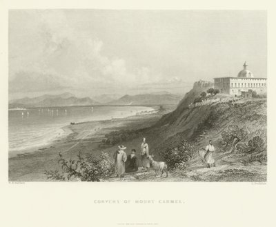 Klosteret på Mount Carmel, 1837 av English School