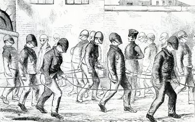 Domfelte som trener i Pentonville Prison, fra 