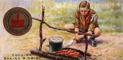 Cook Proficiency Badge for Scouts - Baking a Twist , 1929 av English School
