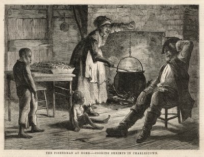 Matlaging av reker i Charlestown av English School