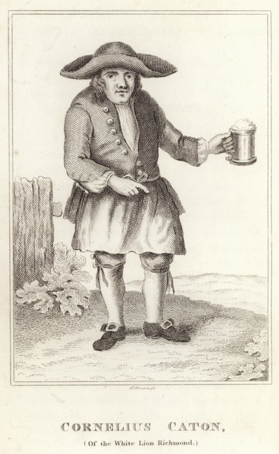 Cornelius Caton, av den hvite løven Richmond av English School
