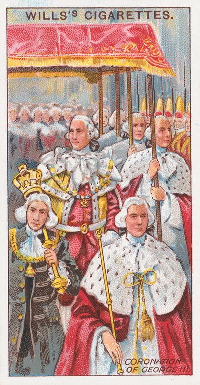 Kroningen av George III av English School