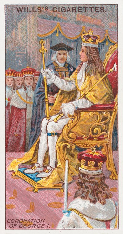 Krönung von Georg I. von English School