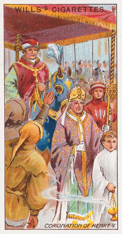 Krönung von Heinrich V. von English School