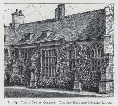 Corpus Christi College, Old Hall og Master