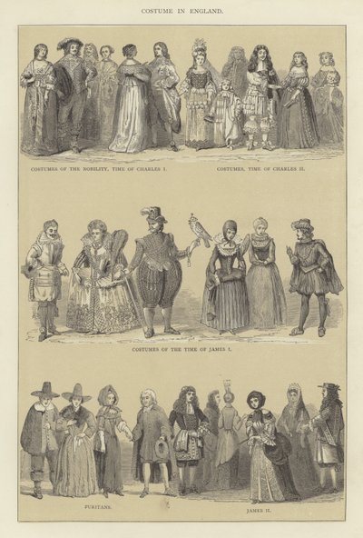 Kostyme i England av English School